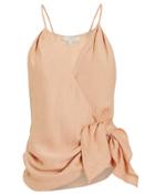 Joie Terika Sleeveless Wrap Top Blush L