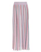 Missoni Lurex Striped Midi Skirt Lilac/stripe 38