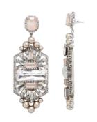 Elizabeth Cole Mateo Long Earrings Silver 1size