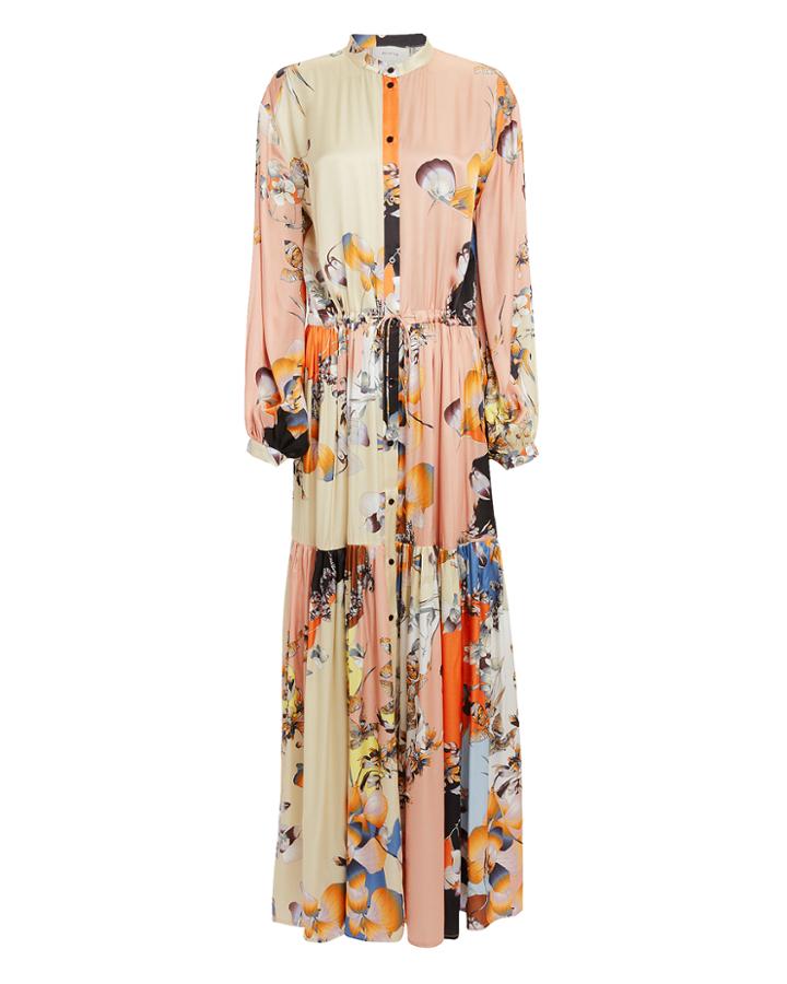 Munthe Arizona Dress Blush/orange Floral 40