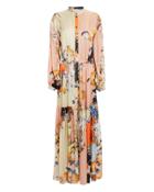 Munthe Arizona Dress Blush/orange Floral 40