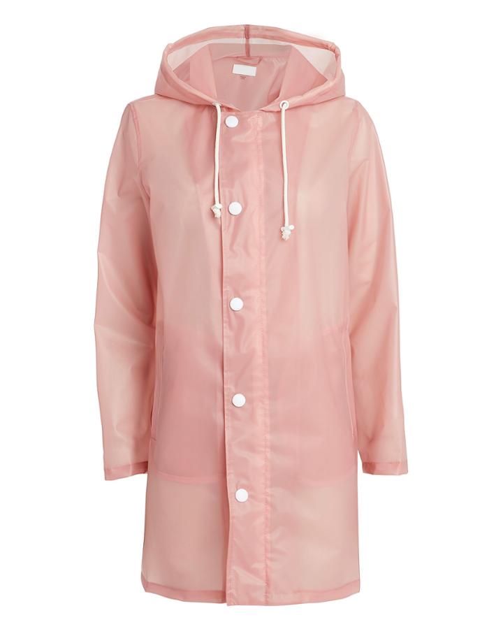 Mother Pitter Patter Pink Raincoat Light Pink M