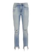 L'agence Distressed Highline Jeans Light Denim 31