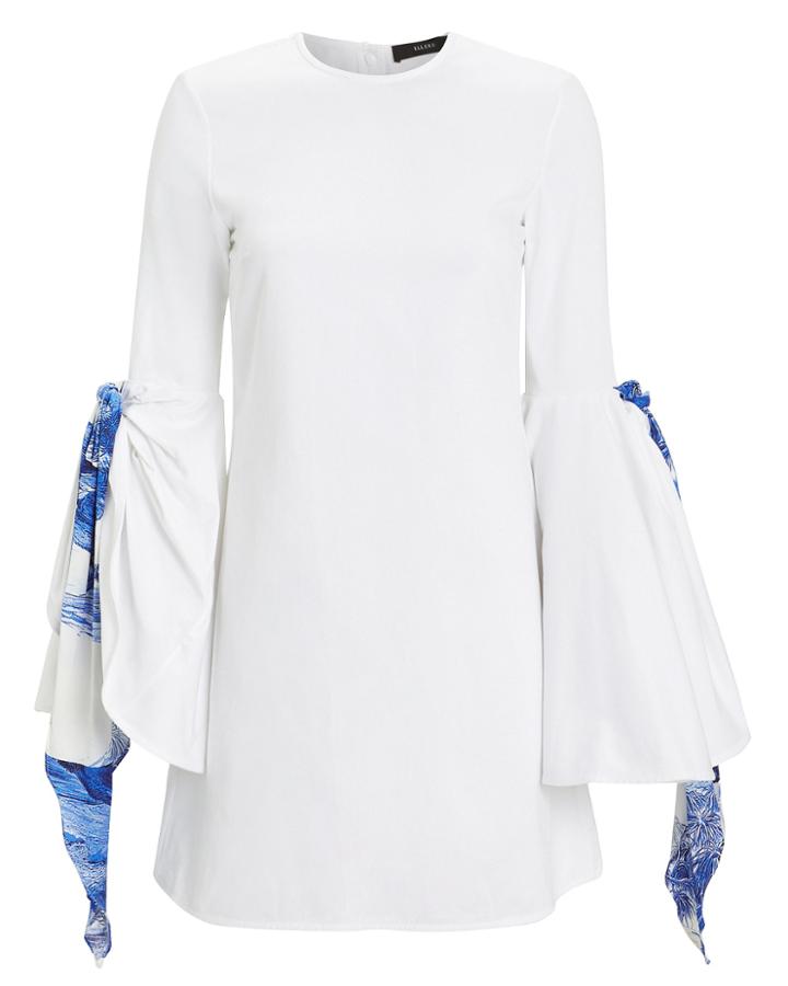 Ellery Dogmatism Flare Scarf Mini Dress White 6