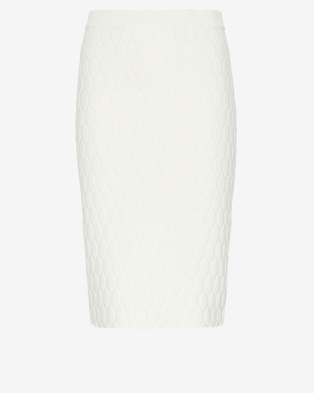 Jonathan Simkhai Quilted Knit Pencil Skirt