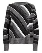 Helmut Lang Striped Grey Sweater Grey P