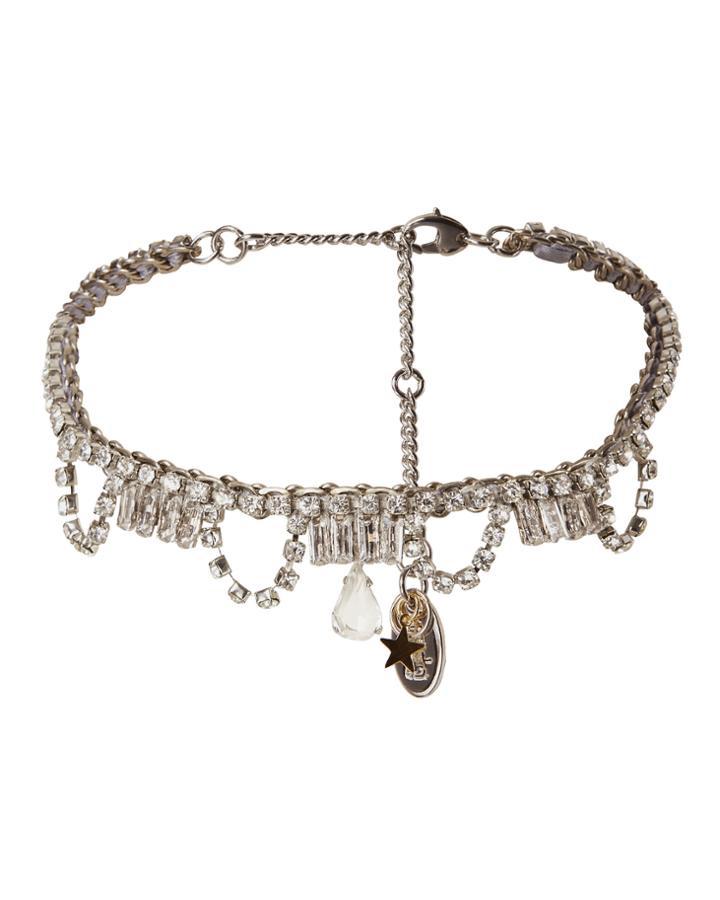 &quot;rad Accessori Crystal Choker Necklace&quot;