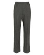 No 21 No. 21 Bead Trim Cuffed Trousers Grey 38