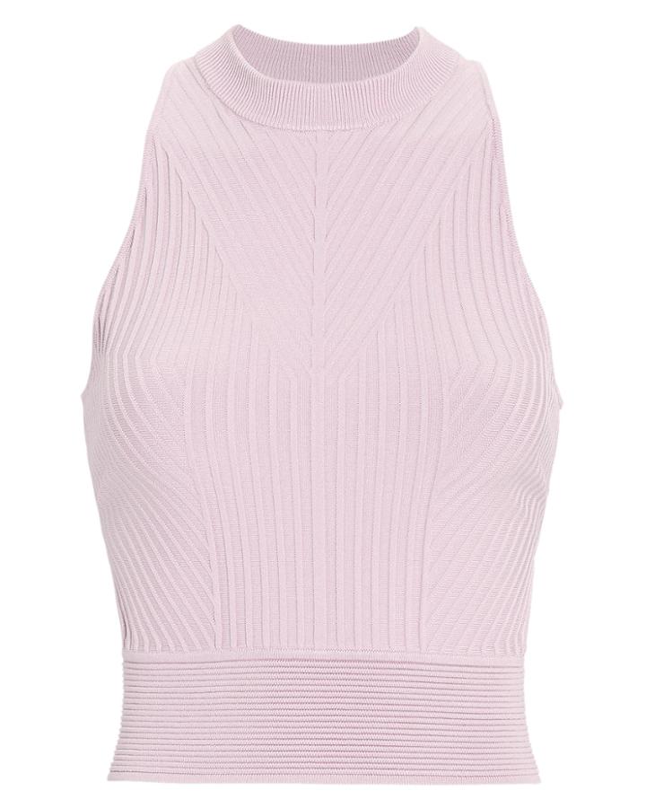 Jonathan Simkhai Lavender Racer Tank Purple-lt M