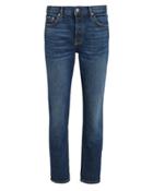 Grlfrnd Yasmin Mid-rise Jeans Medium Blue Denim 30