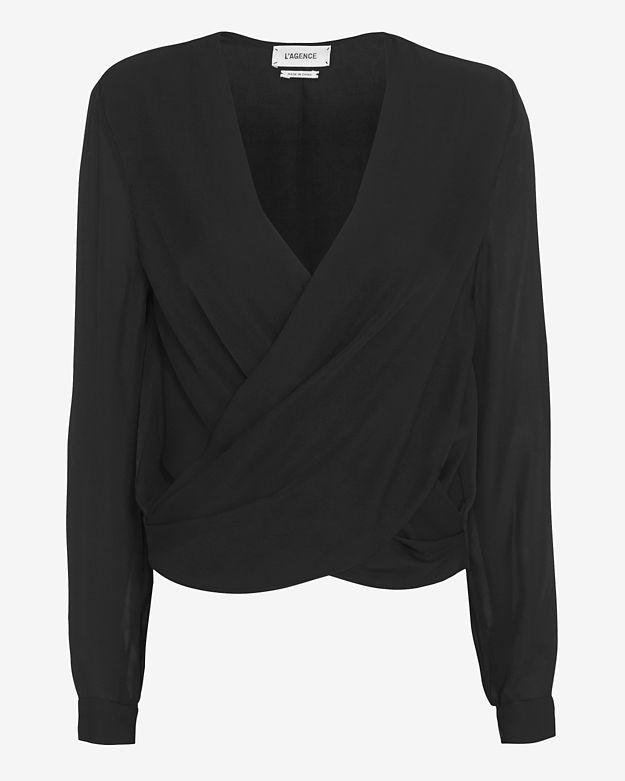 L'agence Gia Cross Front Blouse