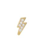 Zoe Chicco Lightning Bolt Stud Gold 1size