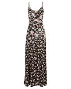 Exclusive For Intermix Intermix Raissa Silk Floral Dress Black/floral 2