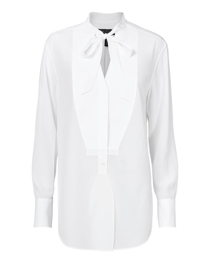 Rag And Bone Rag & Bone Frida Tuxedo Blouse White S