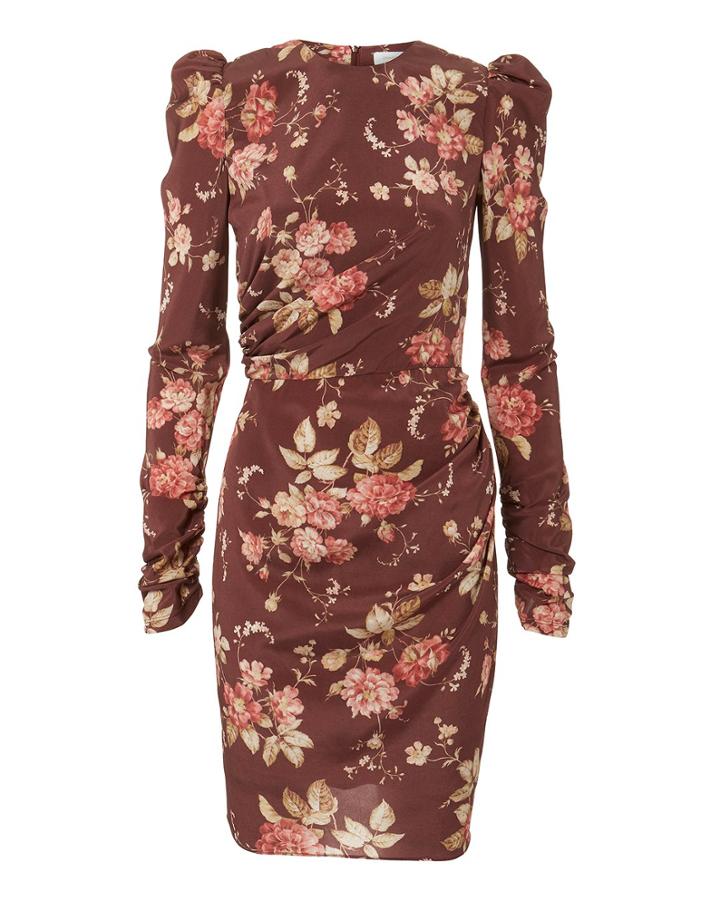 Zimmermann Unbridled Draped Mini Dress Multi 3