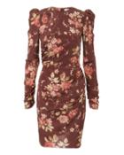 Zimmermann Unbridled Draped Mini Dress Multi 3
