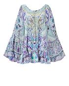 Camilla The Blue Market Off Shoulder Dress