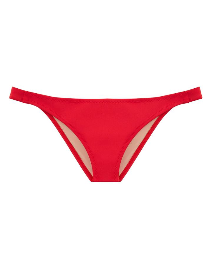 Evarae Nephele Skinny Bikini Bottom Red L