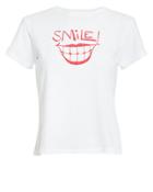 Re/done Classic Smile Tee White P