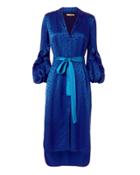 Hellessy Helga Floral Midi Dress Blue-med 2
