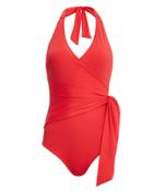 Onia Elena One Piece Swimsuit Red M
