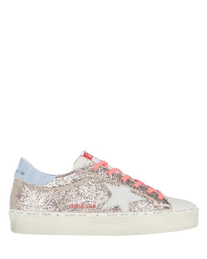 Golden Goose Hi Star Low Top Sneakers Rose Gold 41