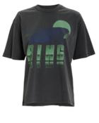 Anine Bing Georgie Night Crawler T-shirt Black S