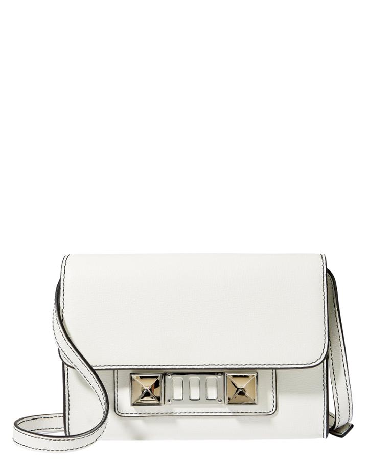 Proenza Schouler Ps1 Small Wallet Crossbody Bag White 1size