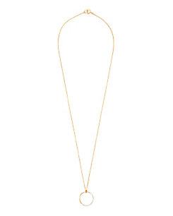 Mateo Small Half Moon Diamond Necklace
