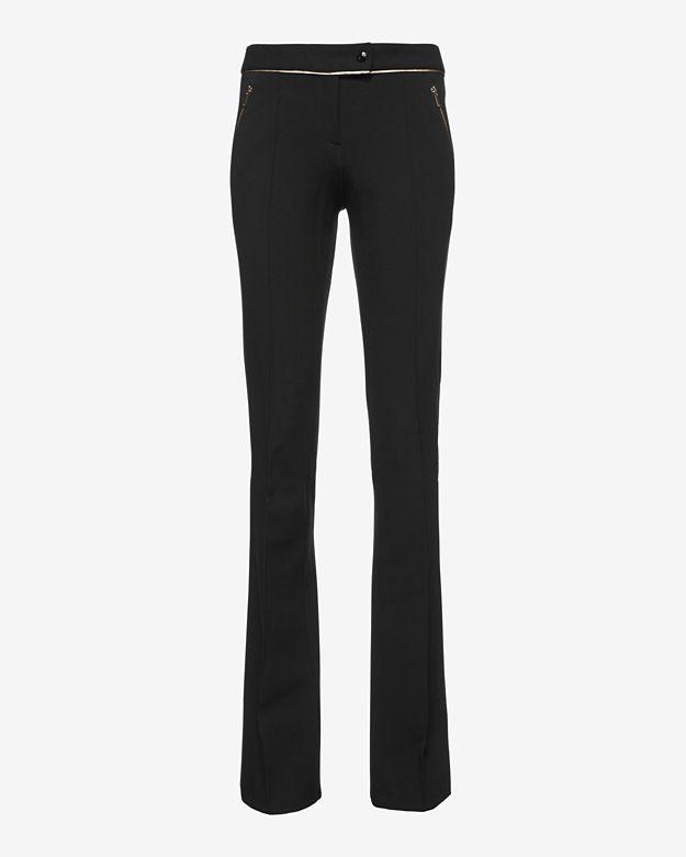Barbara Bui Gold Piping Flare Pant