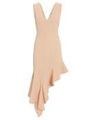 Torn Ronny Kobo Jennifer Midi Dress Blush M