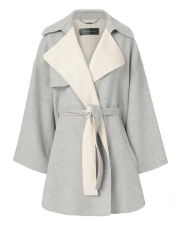 Barbara Bui Intitial Barbara Bui Belted Poncho Grey 1size