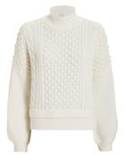 Frame Nubby Ivory Sweater Ivory M