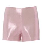 Alberta Ferretti Lilac Lam Shorts Purple-lt 42