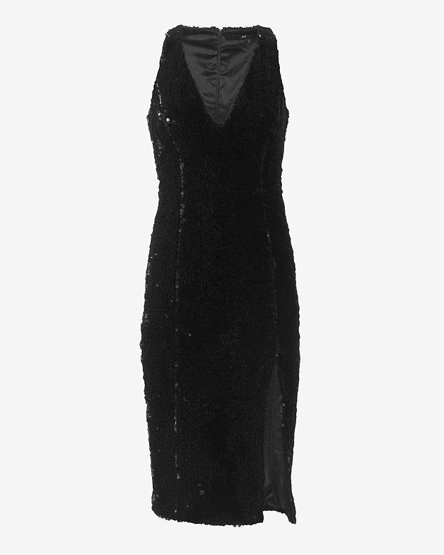 Jay Godfrey Bryant Velvet Sequin Dress