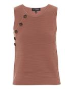 Exclusive For Intermix Intermix Joslyn Ribbed Top Clay P