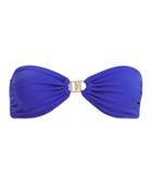 Solid & Striped Tati Bandeau Bikini Top Bright Blue P
