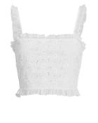 Kisuii Romy Crop Top White S