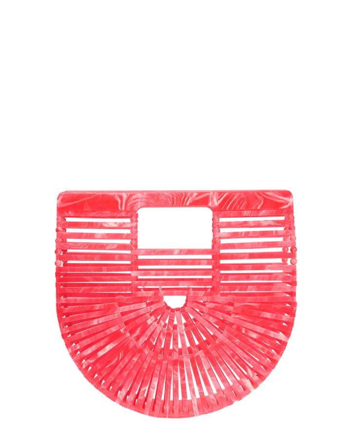 Cult Gaia Watermelon Ark Clutch Pink 1size