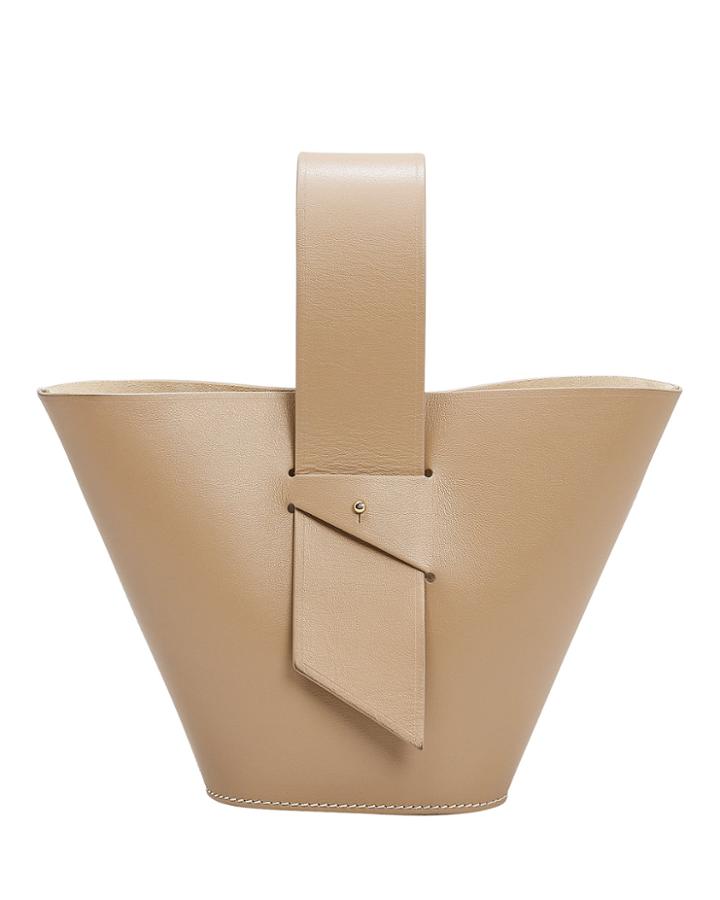 Carolina Santo Domingo Amphora Mini Tan Crossbody Bag Tan 1size