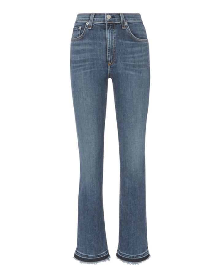 Rag & Bone Hana Mini Boot Cropped Jeans