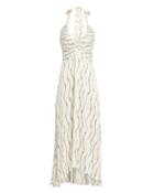 Alexis Sydow Chain Print Dress Ivory P