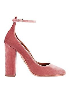 Aquazurra Alix Ankle Strap Pumps