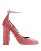 Aquazurra Alix Ankle Strap Pumps