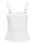 Eve Denim Clara White Denim Top White P