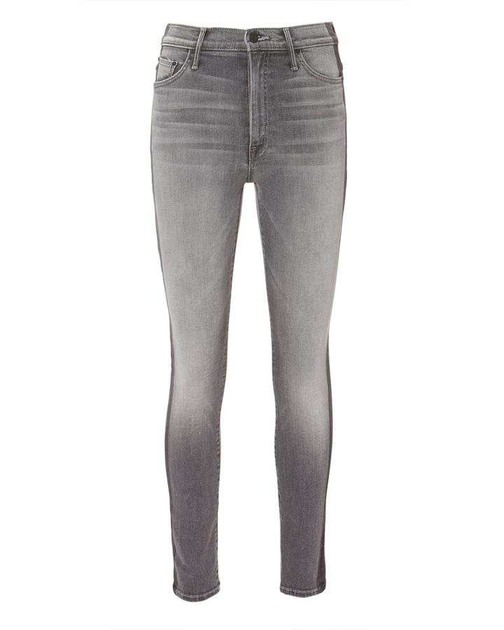 Mother The Swooner Grey Jeans Grey 25