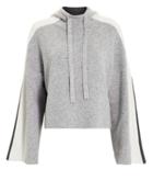 Zoe Jordan Alfaro Knit Hoodie Grey P