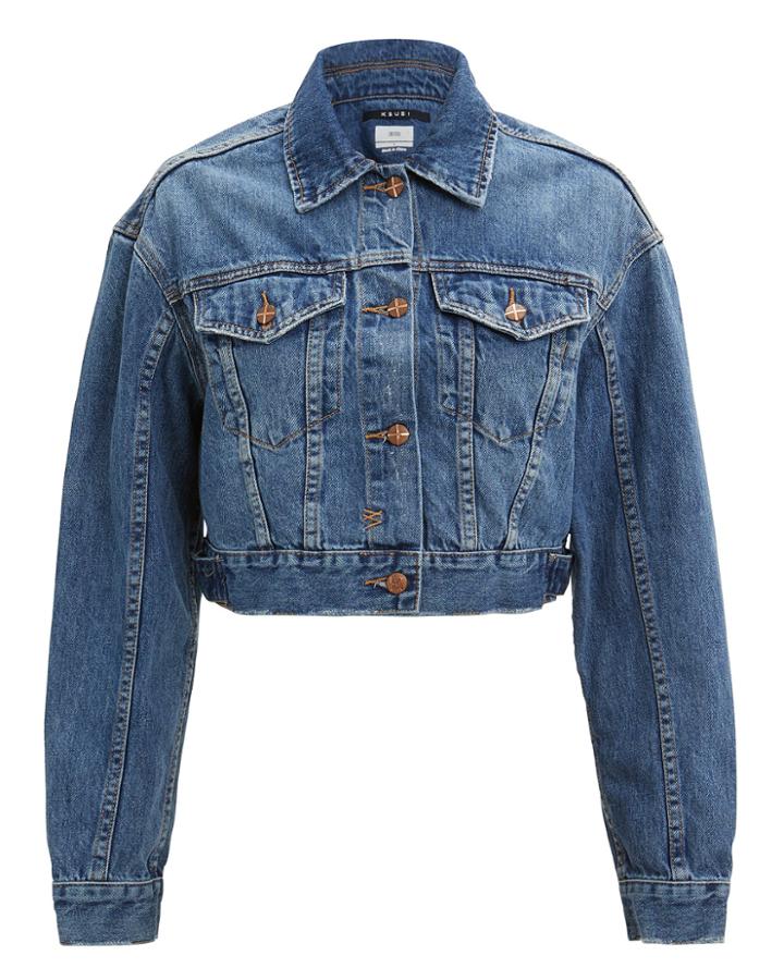 Ksubi Jett Elixir Blue Denim Jacket Medium Blue Denim M