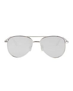 Le Specs Luxe Imperium Silver Sunglasses