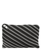 Alexander Wang Unzip Black Clutch Black 1size